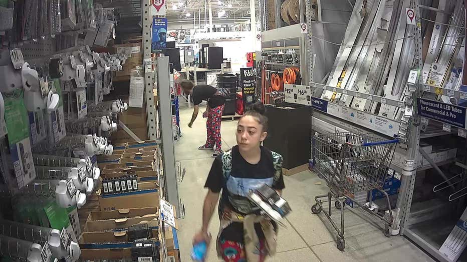 A man and a woman are accused of robbing a Florida hardware store in Cookie Monster pajamas. Image is courtesy of the Cape Coral Police Department. 