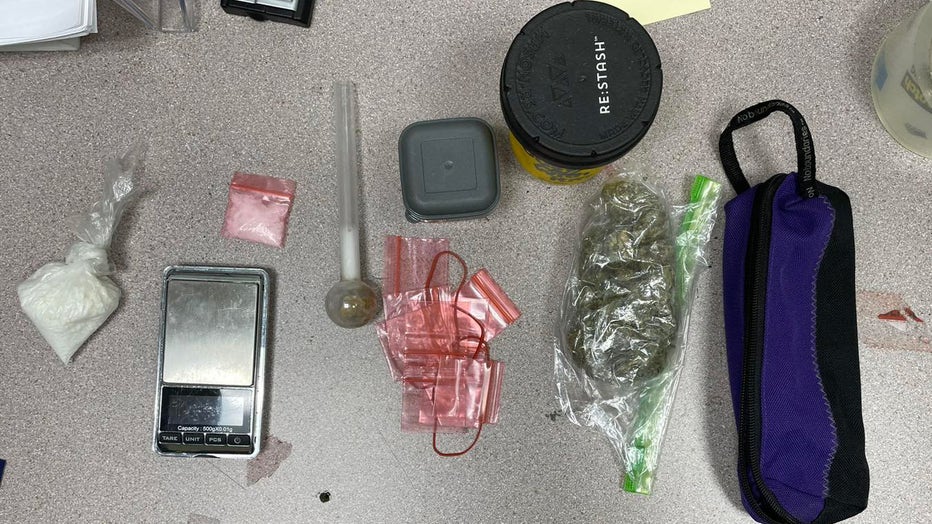 Deputies say they found cocaine, meth and marijuana inside the vehicle. Image is courtesy of the Hardee County Sheriff's Office. 