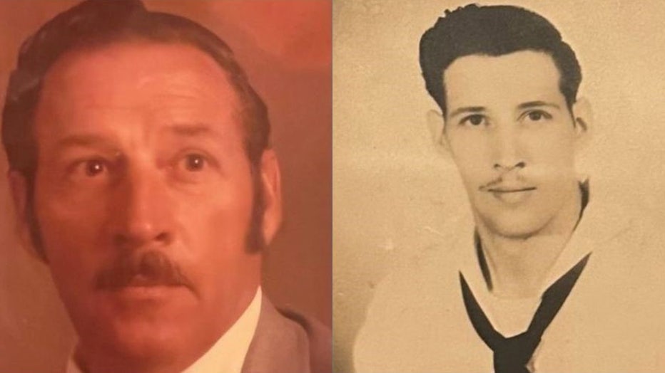 Side-by-side images of Charles Allan Ray. Image is courtesy of the Hillsborough County Sheriff's Office.