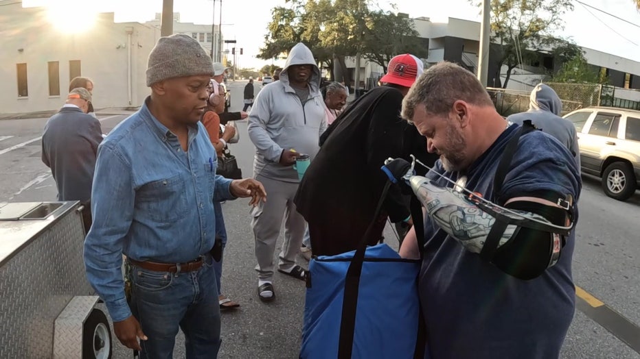 Kenny Williams lost his hand in an accident and nearly died.