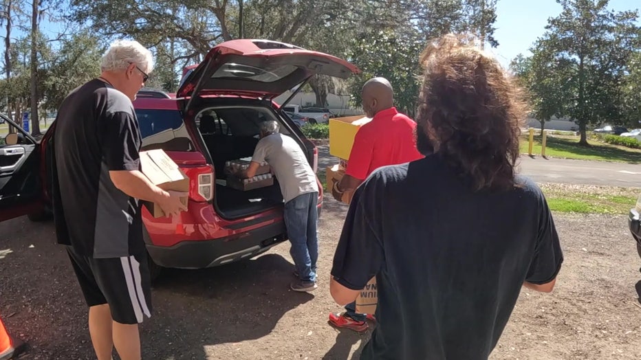 Heysek says the food bank is the only one of its kind in East Hillsborough County.