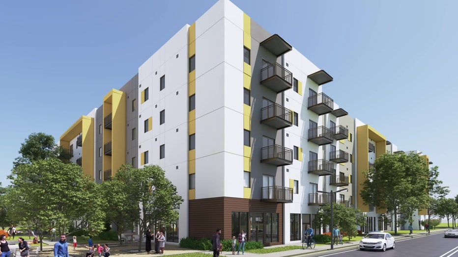 Towers 3 and 4 will include 188 total units serving families earning from 22% to 80% of the local average medium income.