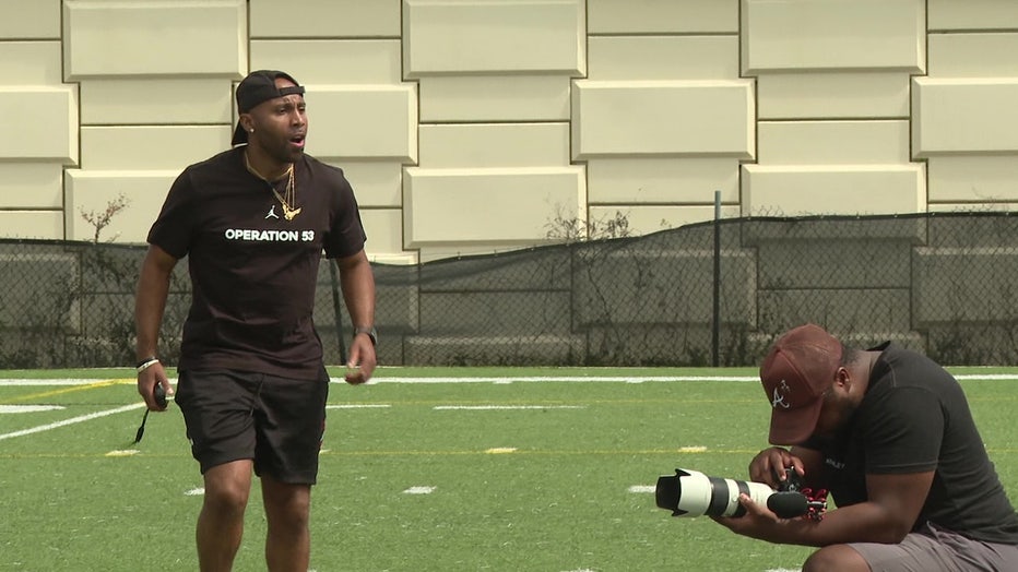 Cliff Brown is coaching NFL draft hopefuls in Tampa. 