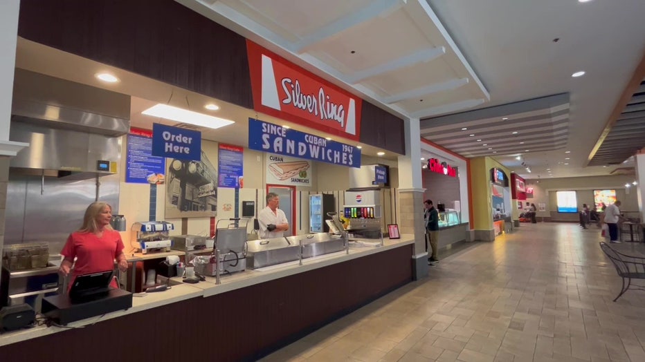 Silver Ring Cafe has reopened in the food court at Westshore Mall.