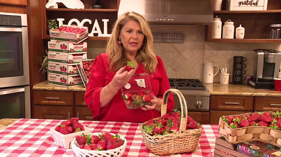 Strawberry Sue says cool nights and warm days is the best weather for strawberries.