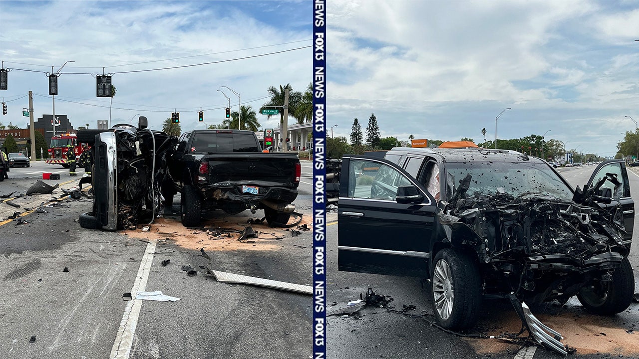 'Big Mess:' Multiple Vehicles Involved In Crash In St. Pete: Police ...