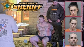 4 arrested after narcotics search in Citrus County: CCSO