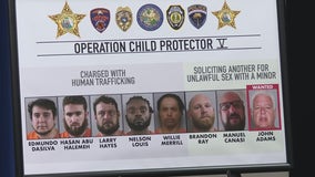 Polk County child sex predator sting: 7 charged, 1 on the run after undercover investigation