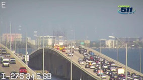 Water rescue causes delays on Howard Frankland Bridge: Officials
