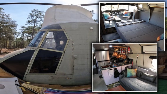 Bay Area men convert chinook into unique vacation rental