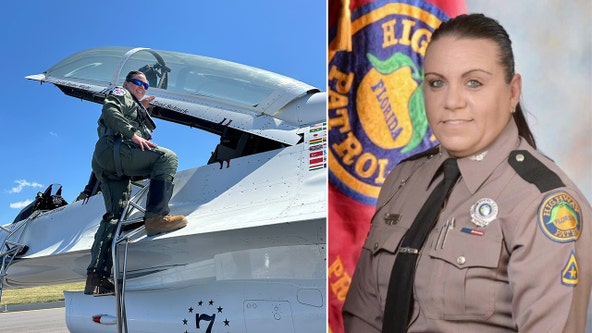Airfest 2024 honors ‘hero’ Trooper Toni Schuck with Thunderbird flight: ‘I am still in shock’