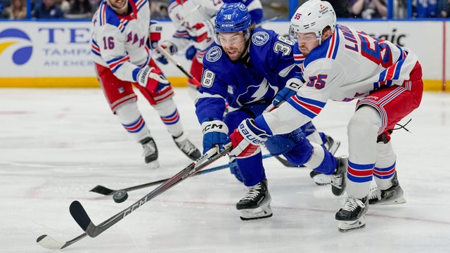 Point has 3 goals and 3 assists, Kucherov adds a goal and 4 assists as Tampa Bay Lightning beat Rangers 6-3