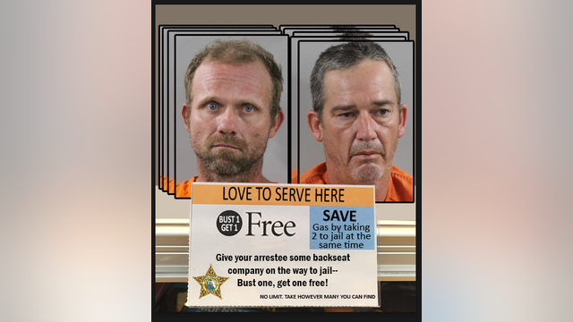 Polk sheriff on pair of arrests: 'What we have here is a BOGO'