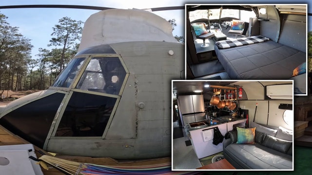 Bay Area men convert chinook into unique vacation rental