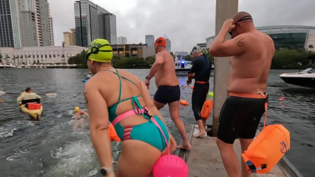 Strokes for Hope: Swimmers raise money for Crisis Center of Tampa Bay
