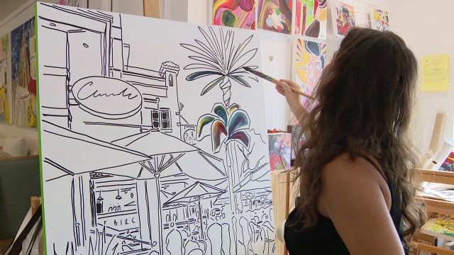Artist spotlight program helps Tampa artist get exposure at Gasparilla Festival of the Arts