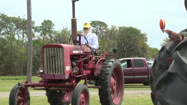 Plant City man’s collection of old red tractors brings back memories: 'I'm not going to get rid of them'