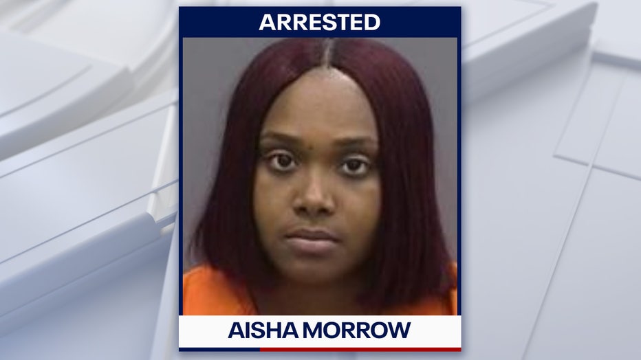 Aisha Morrow mugshot courtesy of the Hillsborough County Sheriff's Office.