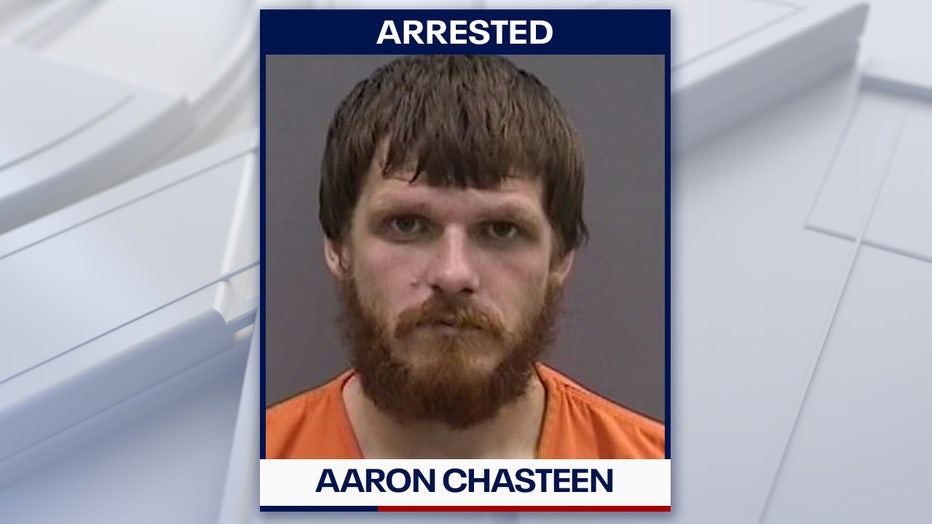 Aaron Chasteen mugshot courtesy of the Hillsborough County Sheriff's Office.