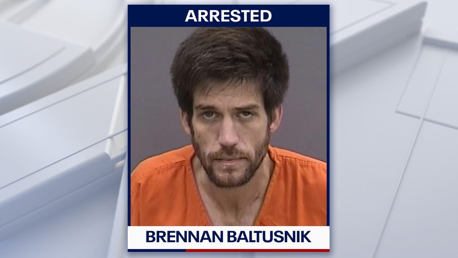 Brennan Baltusnik mugshot courtesy of the Hillsborough County Sheriff's Office.