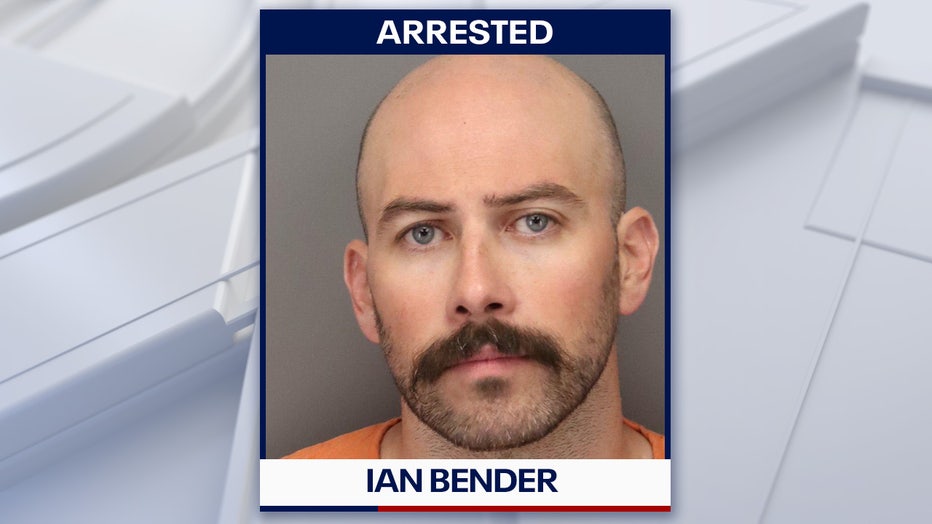 Ian Bender mugshot courtesy of the Pinellas County Sheriff's Office.