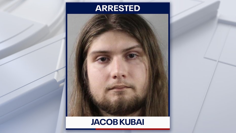 Jacob Kubai mugshot courtesy of the Polk County Sheriff's Office. 