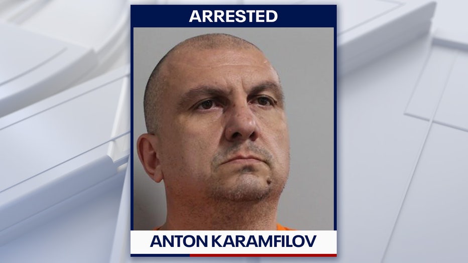 Anton Aftonov Karamfilov mugshot courtesy of the Polk County Sheriff's Office.