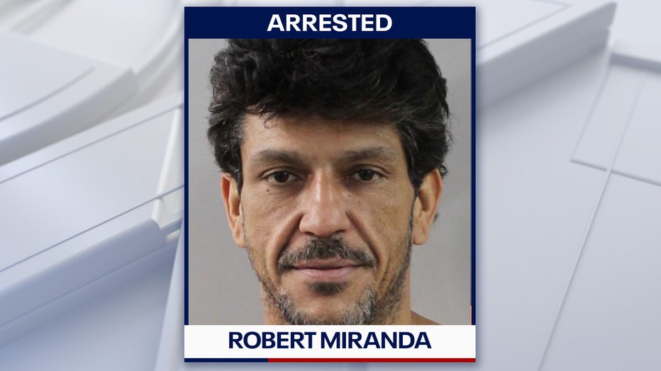 Robert Miranda mugshot courtesy of the Polk County Sheriff's Office. 