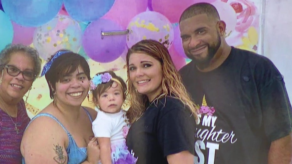 Pictured: Bryan Proenza and family. 