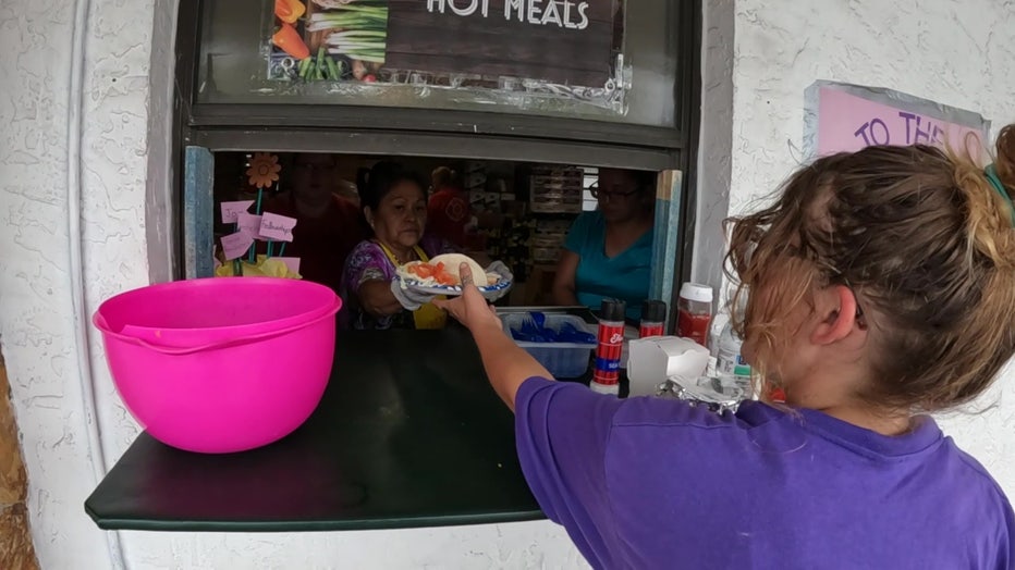 To date, the church has served 280,000 hot meals to workers at the Strawberry Festival.