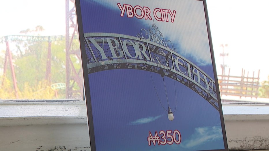 Ybor City has a space on the Monopoly board. 