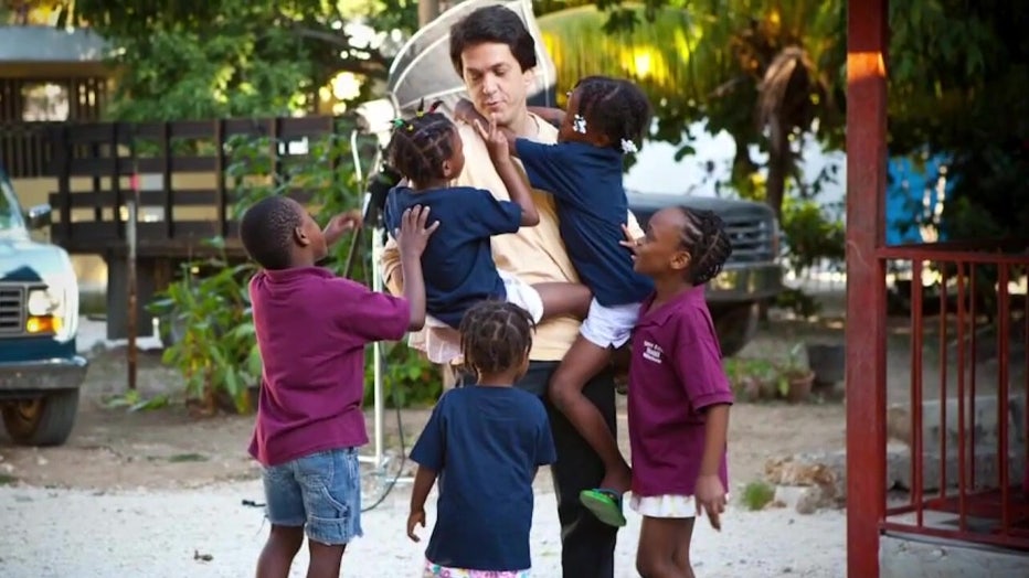 Mitch Albom was one of ten Americans rescued from Haiti. 