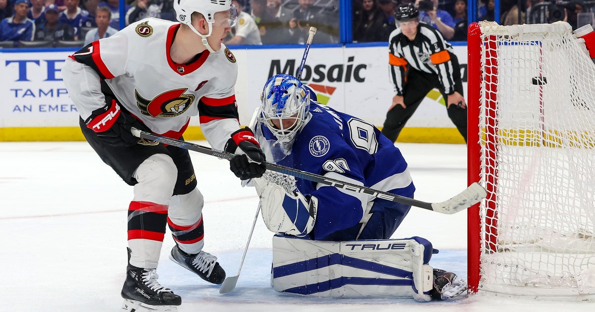 Brady Tkachuk scores the only goal of the shootout as Ottawa beats ...