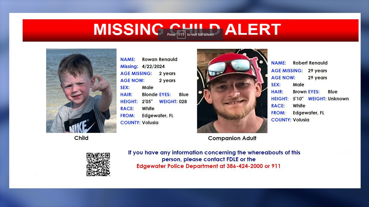 Florida Missing Child Alert issued for Rowan Renauld - Vimarsana News