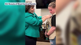 Citrus County teen presented with prestigious Girl Scouts’ Medal of Honor for helping save lives