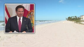 Gov. DeSantis touts new money for beach renourishment