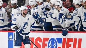 NHL points leader Nikita Kucherov has goal and 2 assists, Tampa Bay Lightning beat Canadiens 7-4
