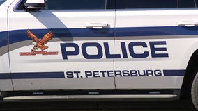 Man dies after crashing car into truck at gas pump in St. Pete