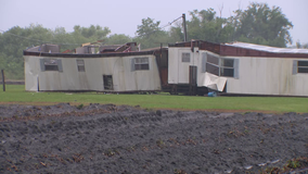 Strong storms destroy pair of Bay Area mobile homes