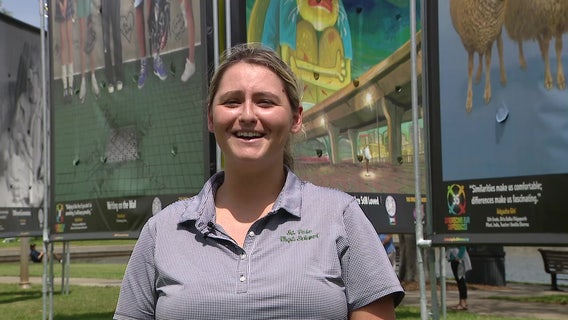 St. Petersburg art teacher's work part of exhibit after entering contest to motivate students