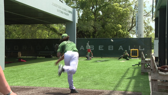 USF's Bryce Archie doubles as Bulls quarterback and pitcher