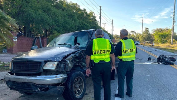 Motorcyclist thrown from bike killed in crash near Haines City
