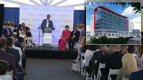 Bay Area family gives historic $50M donation to St. Joseph's Children's Hospital's new pediatric facility
