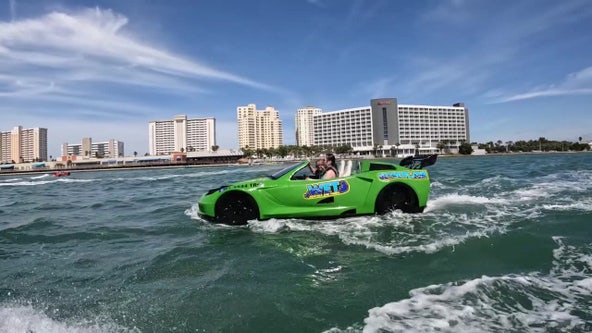 Jet cars can be driven on the water in Clearwater