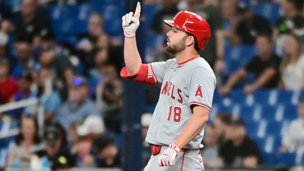 RBI singles by Rendon and Ward in 9th inning lead Angels beat past Tampa Bay Rays 5-4