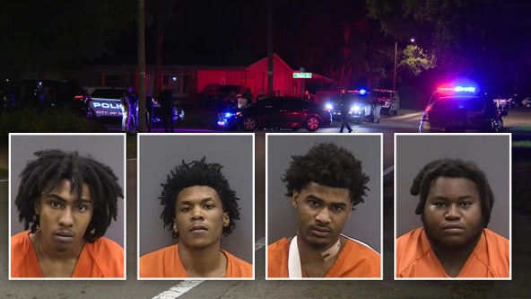 4 suspects charged after shots fired at Tampa police during chase: TPD