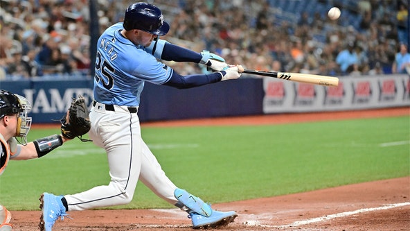 Mead hits 1st homer of the season and Rays beat Tigers 7-5 to avoid the 3-game sweep