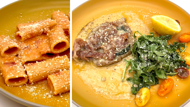 Recipe: Rigatoni Vodka & Saltimbocca alla Romana