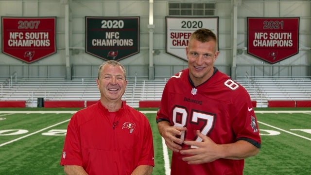 Gronk trained Bucs C.O.O. Brian Ford for Boston Marathon