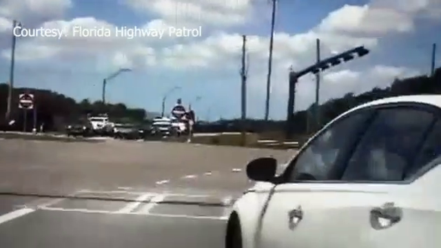 High-speed pursuit ends with violent struggle, arrest in Pasco County: FHP